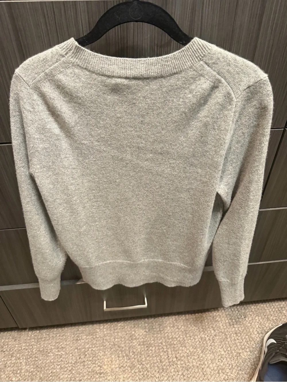 J. Crew Light Gray Crewneck Sweater